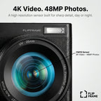 Flipframe 4K video 48MP photos feature